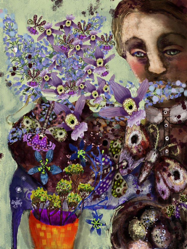 Griet van der Meulen - The world only exists in your eyes_ You can make it as big or small as you want